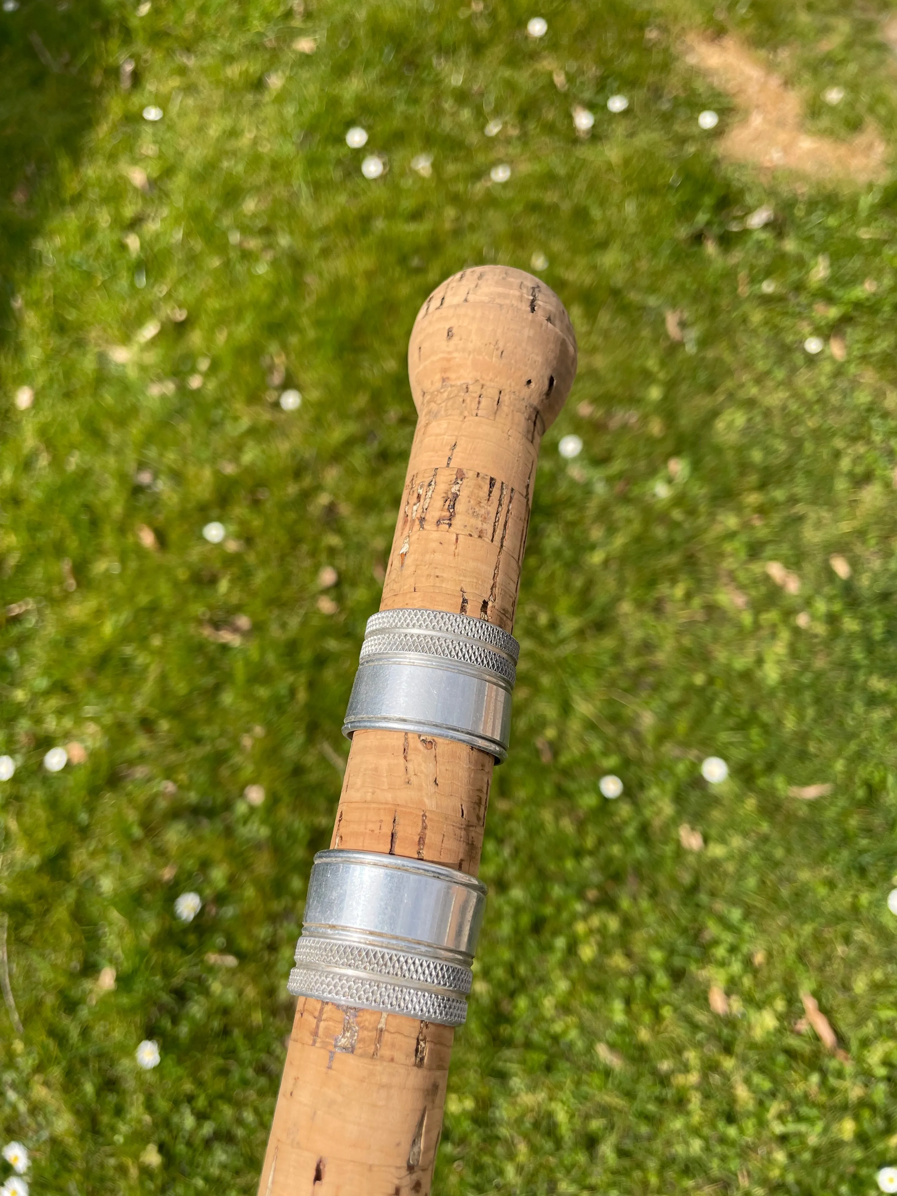 1 x B James & Son MK IV Rare Glass Vintage Carp Fishing Rod. 10’. Original Makers Bag.