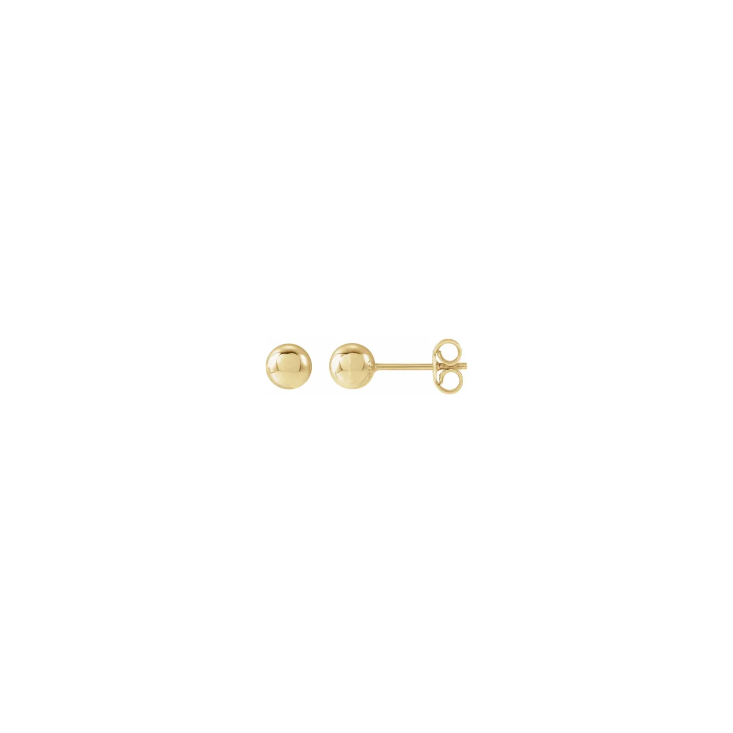 14ky Gold Ball Studs | 5mm