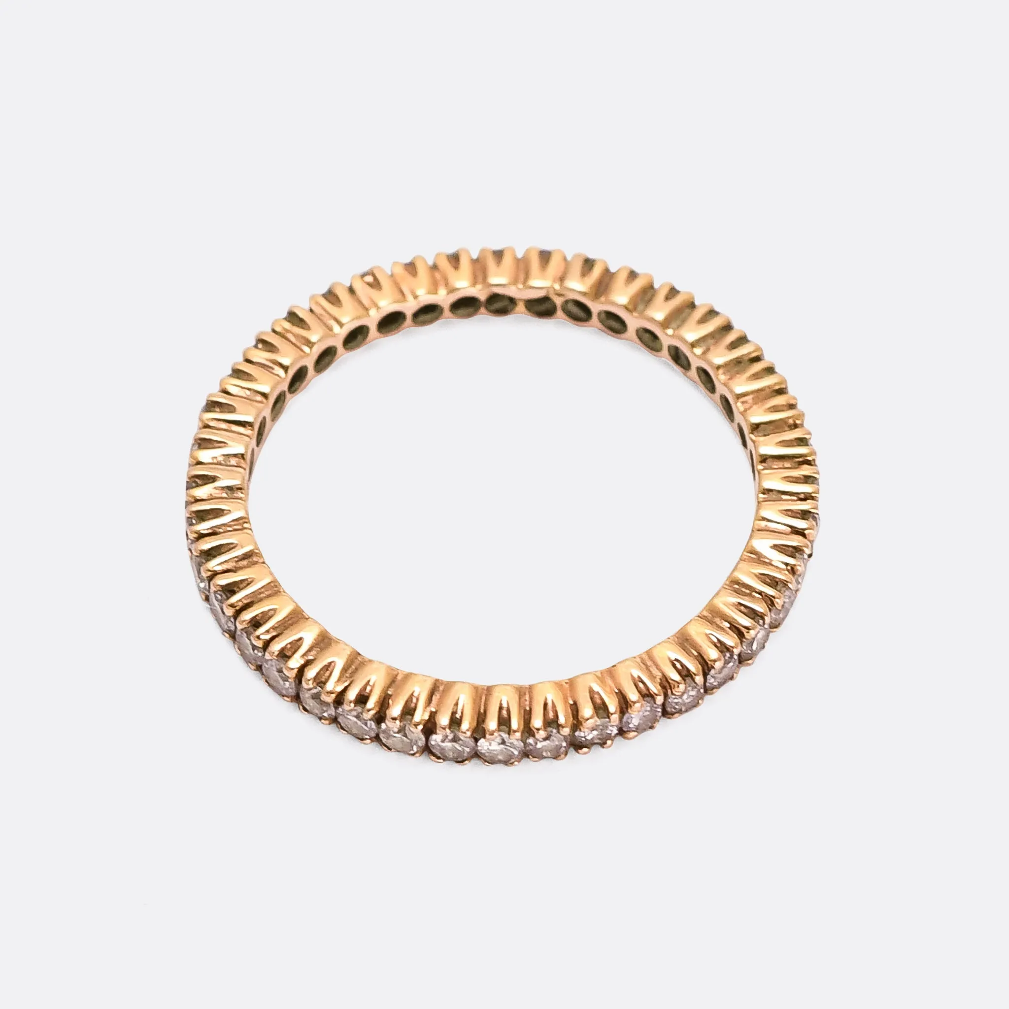 1980s Diamond Eternity Ring