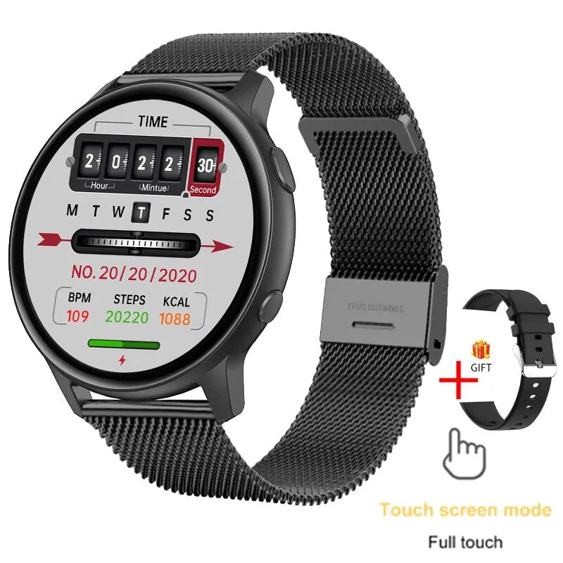2022 New Smart Watch Women Full Touch Screen Sport Fitness Watch IP67 Waterproof Bluetooth For Android ios smartwatch Men box