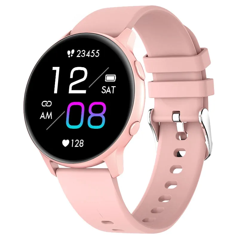 2022 New Smart Watch Women Full Touch Screen Sport Fitness Watch IP67 Waterproof Bluetooth For Android ios smartwatch Men box