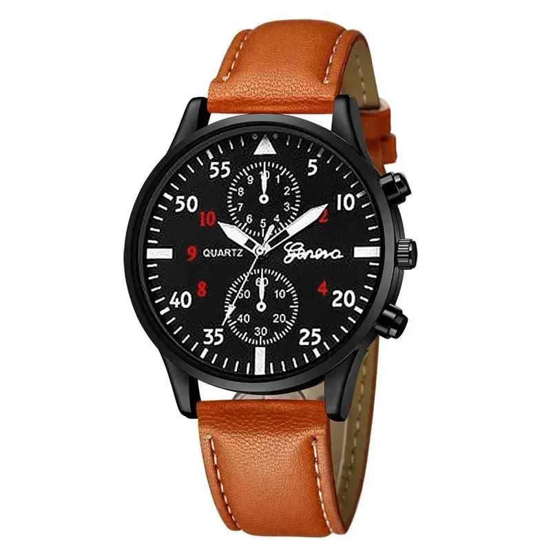 4/2/1pcs Men Sports Watches