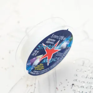 .5mm Clear Stretch Magic Elastic Cord - 10 Meter Spool