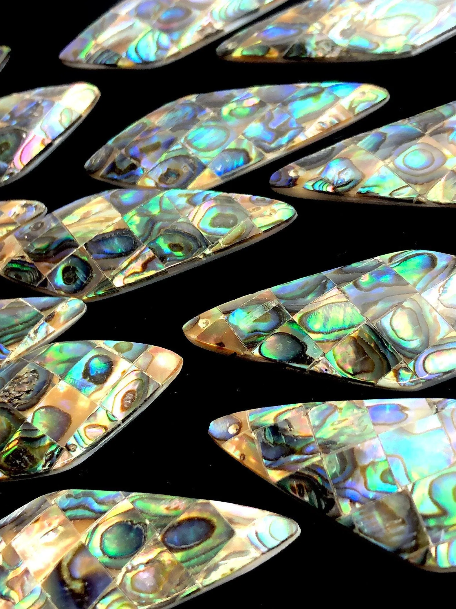Abalone Mother Of Pearl Bead Sku#M746