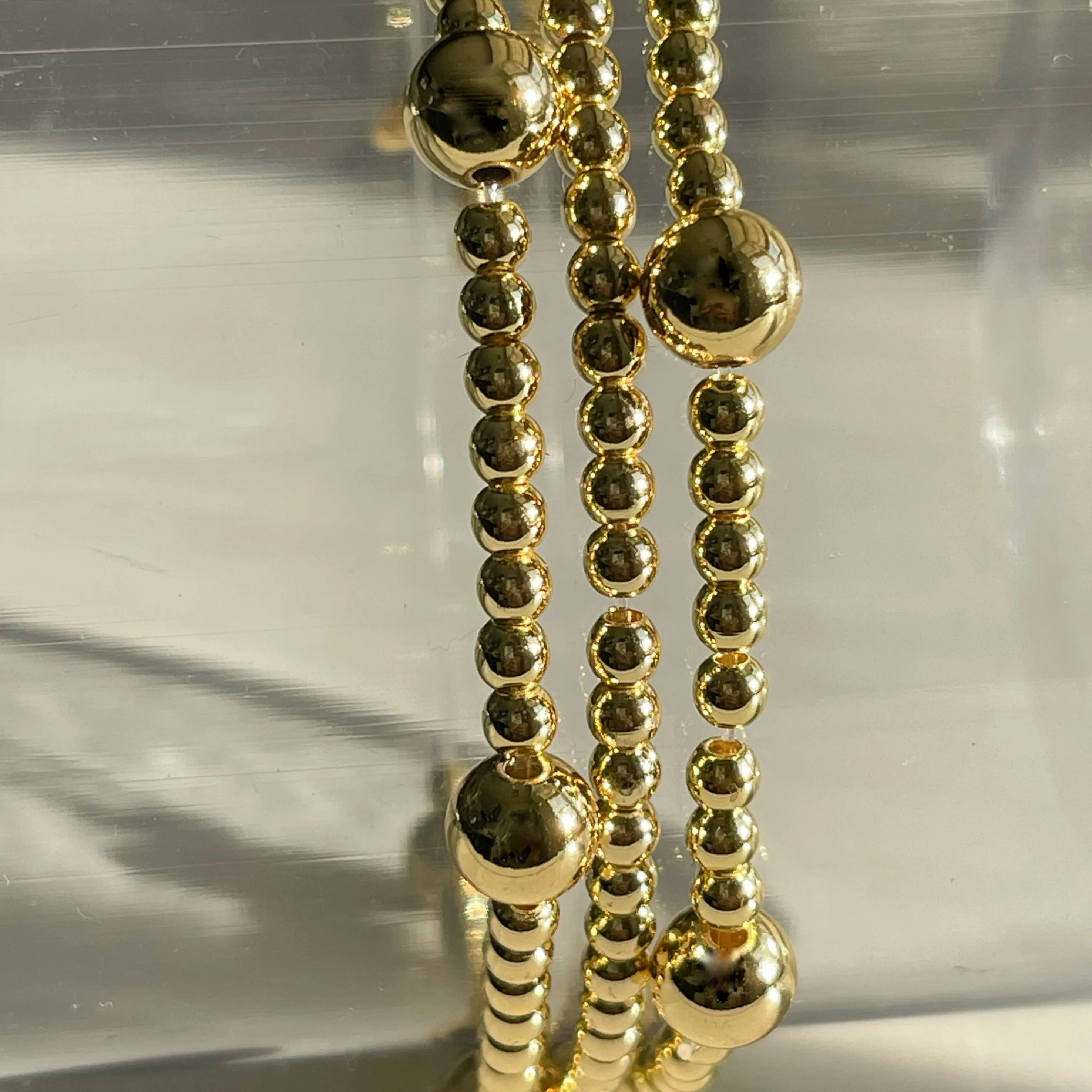 Abby Bauble Bracelet | Stack of 3
