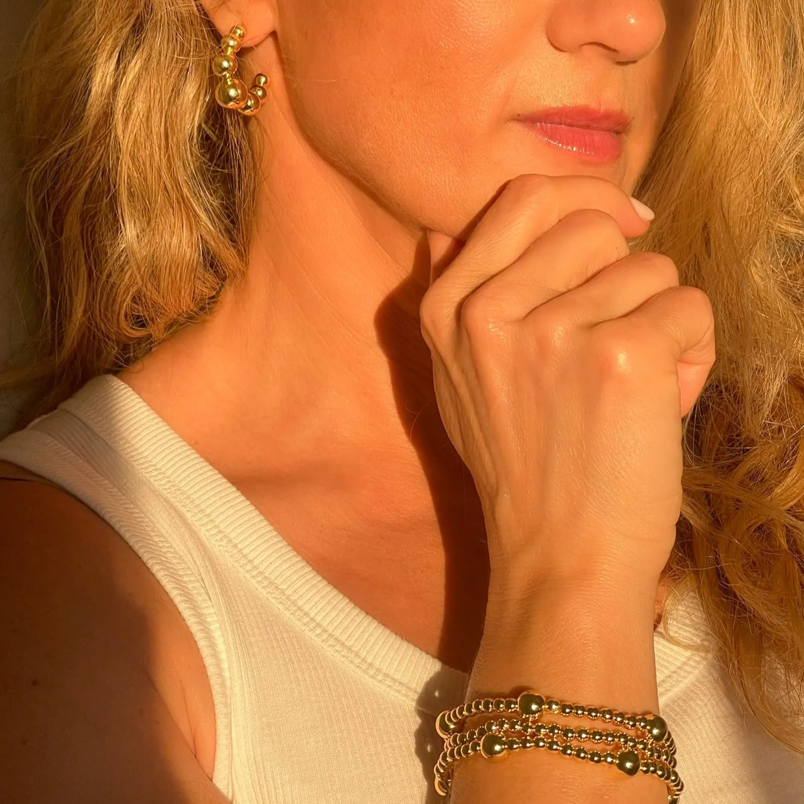 Abby Bauble Bracelet | Stack of 3