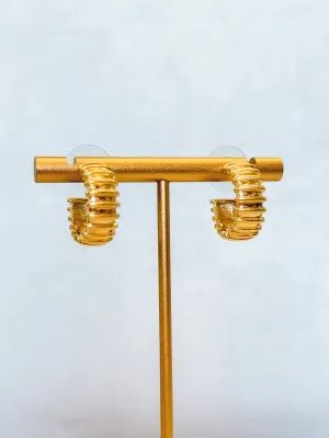 Adeline Gold Small Earrings