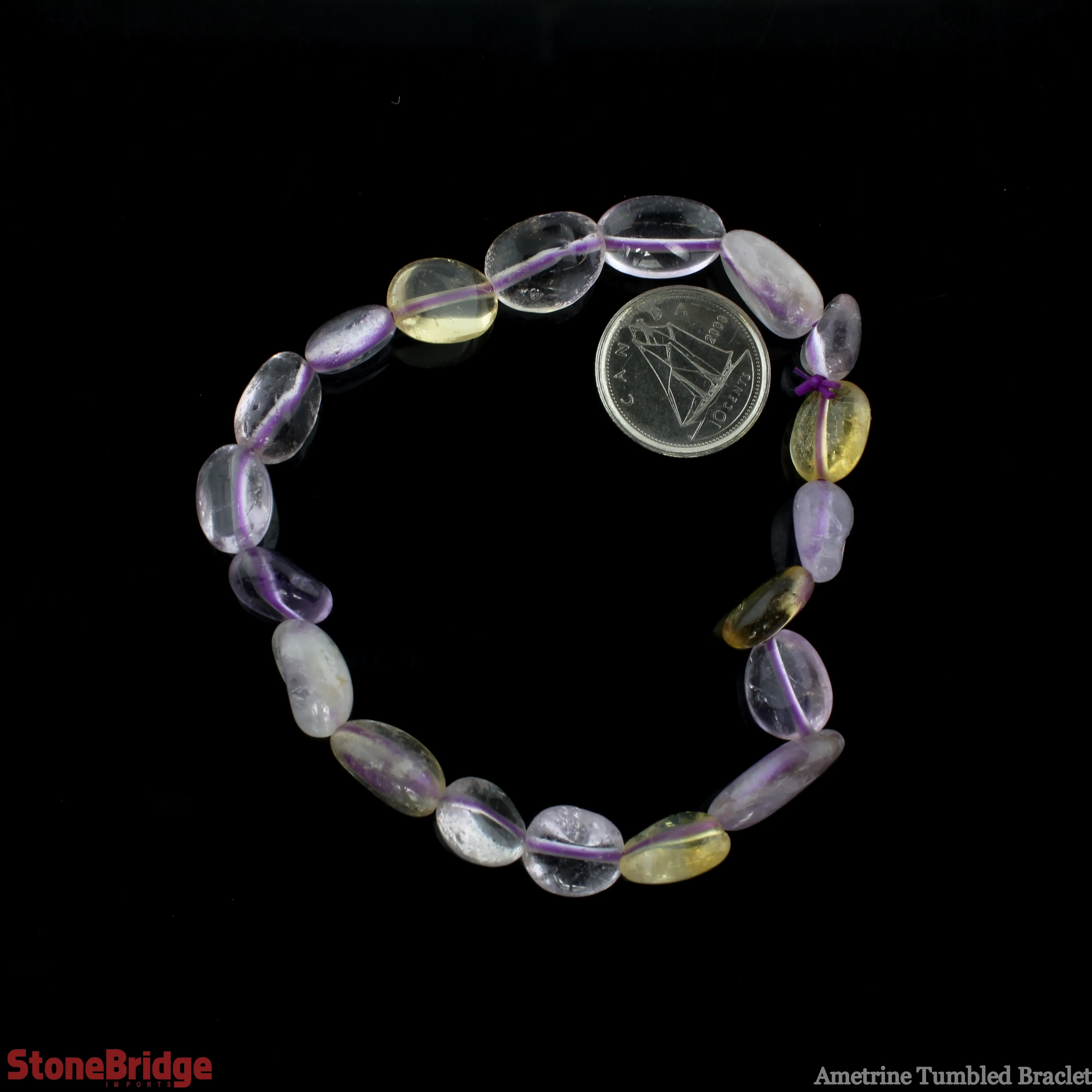 Ametrine Tumbled Bracelets