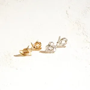 Ayesha Squiggle Stud Earrings