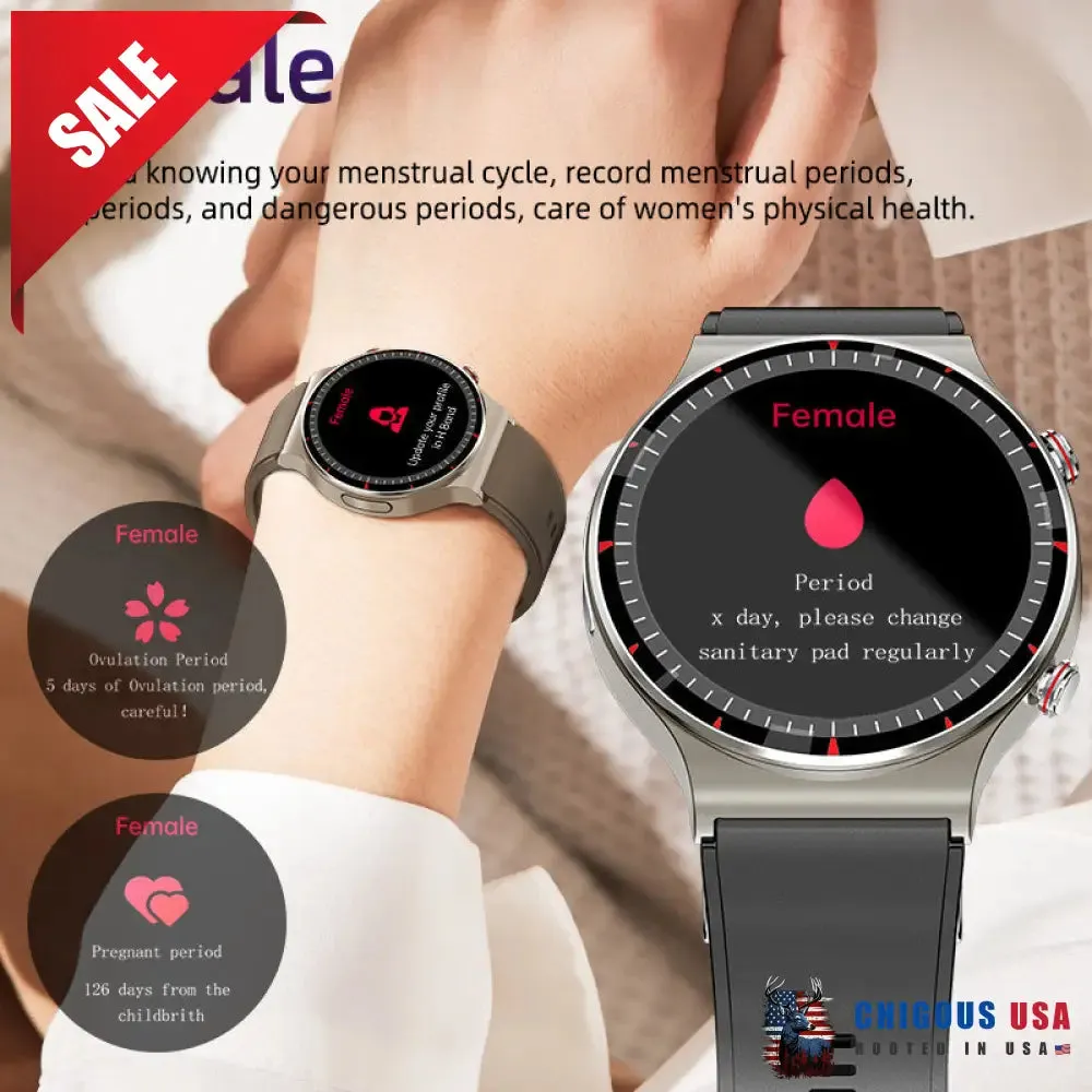 BEARSCOME CFDA ECG Blood Oxygen Heart rate Health Monitoring Smart Watch