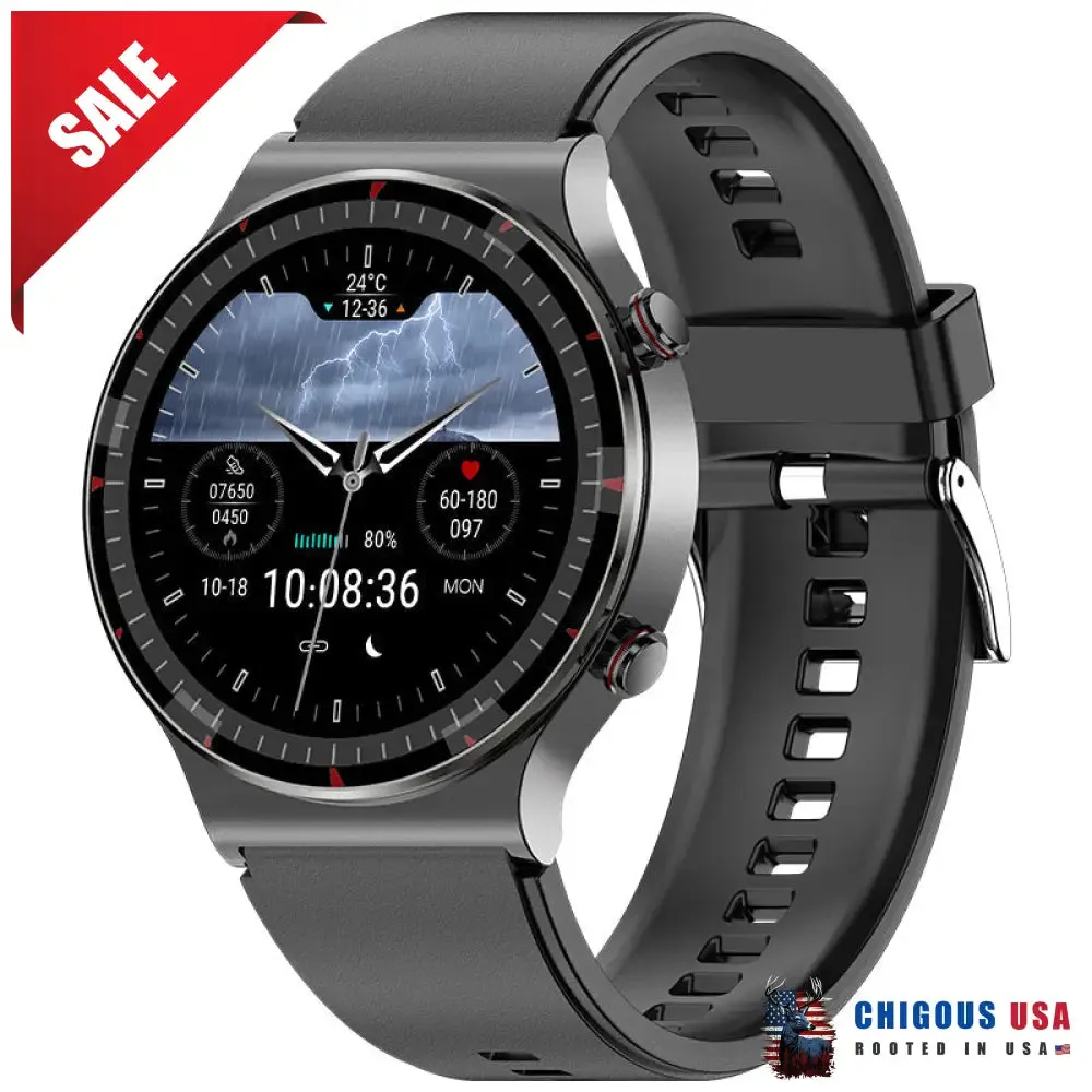BEARSCOME CFDA ECG Blood Oxygen Heart rate Health Monitoring Smart Watch