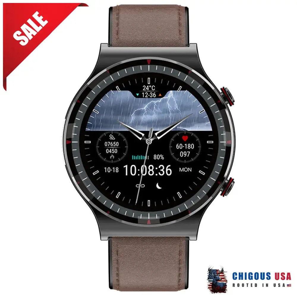 BEARSCOME CFDA ECG Blood Oxygen Heart rate Health Monitoring Smart Watch