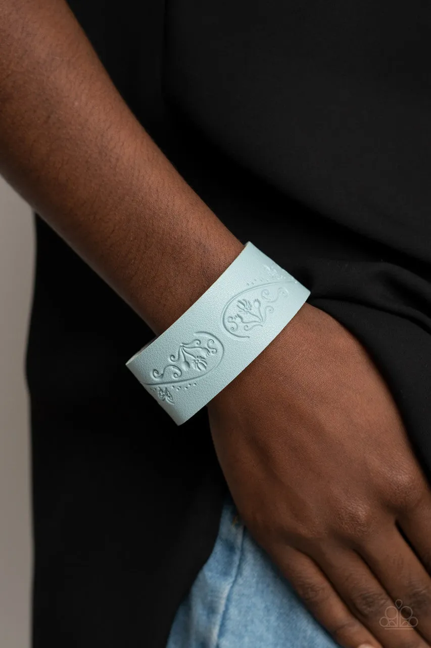 Butterfly Canopy Blue Paparazzi Bracelet