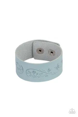 Butterfly Canopy Blue Paparazzi Bracelet