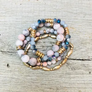 Candice Beaded Bracelet Stack