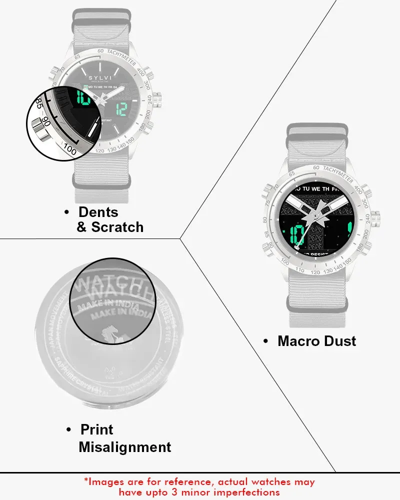 Certified Imperfect Hawk Silver Grey Nylon