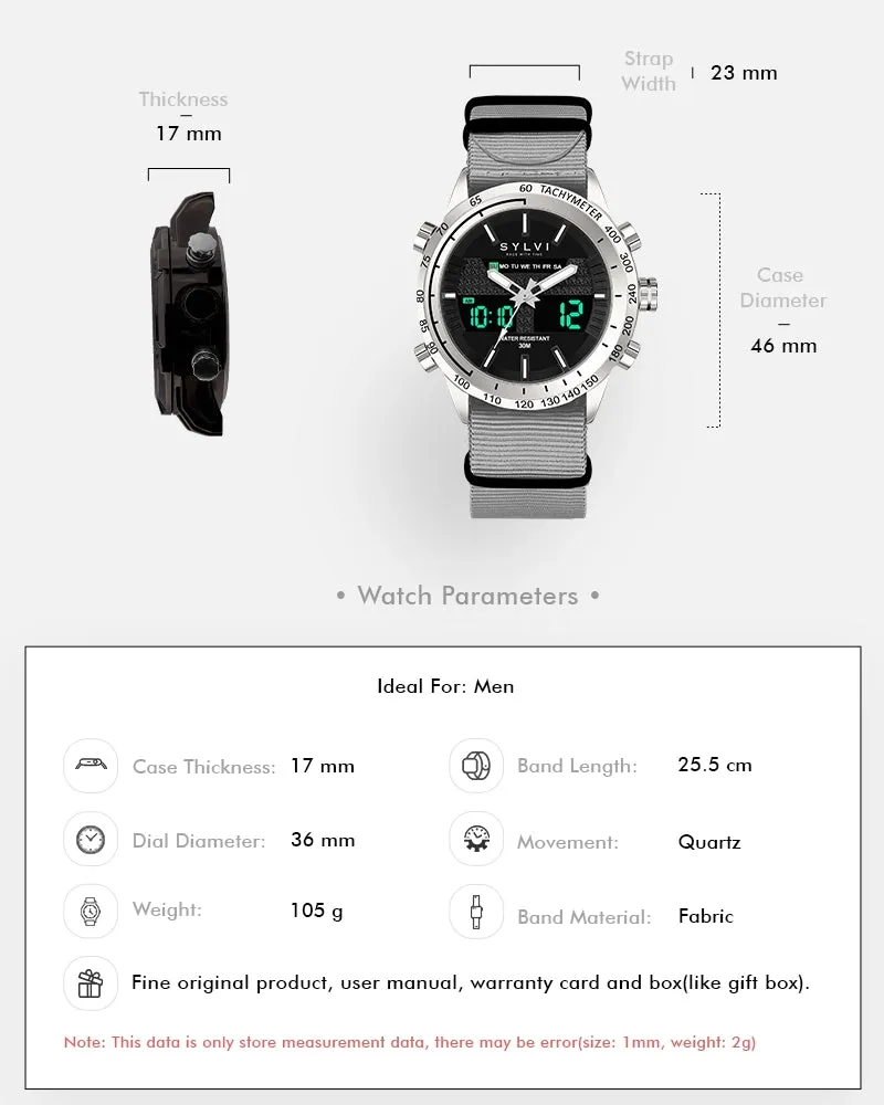 Certified Imperfect Hawk Silver Grey Nylon