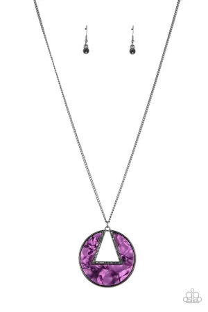 Chromatic Couture Purple Paparazzi Necklace