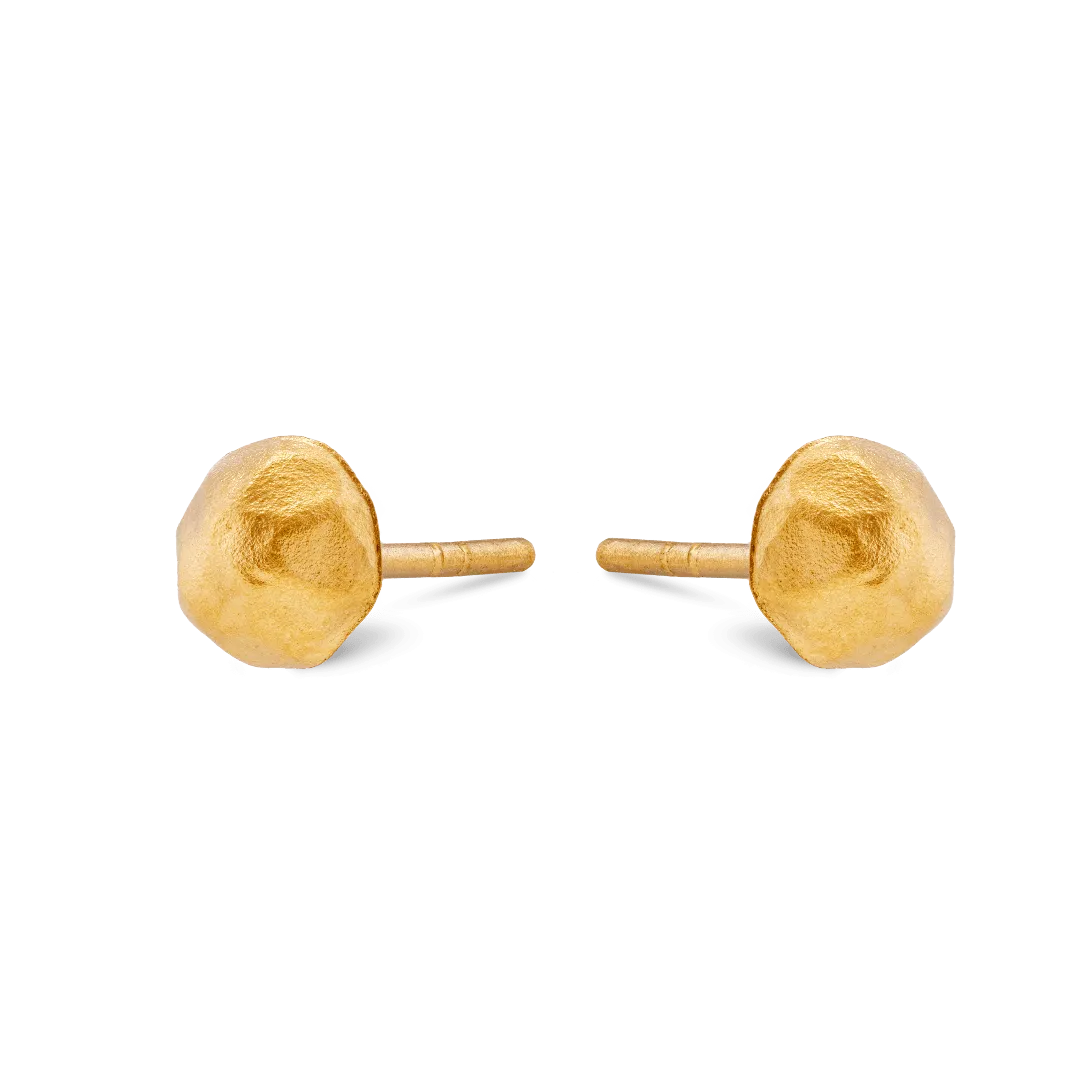 Circle Stud Earrings