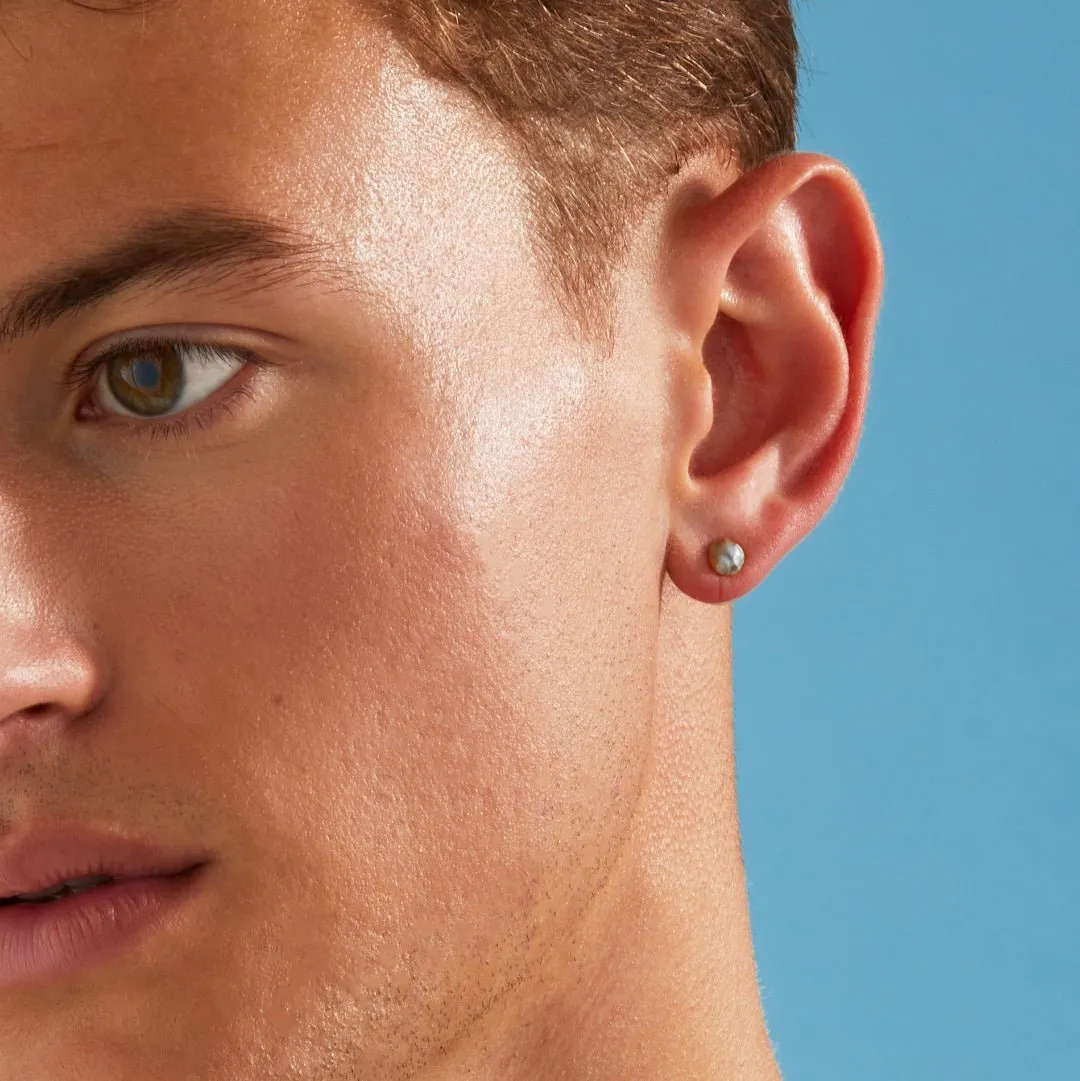 Circle Stud Earrings