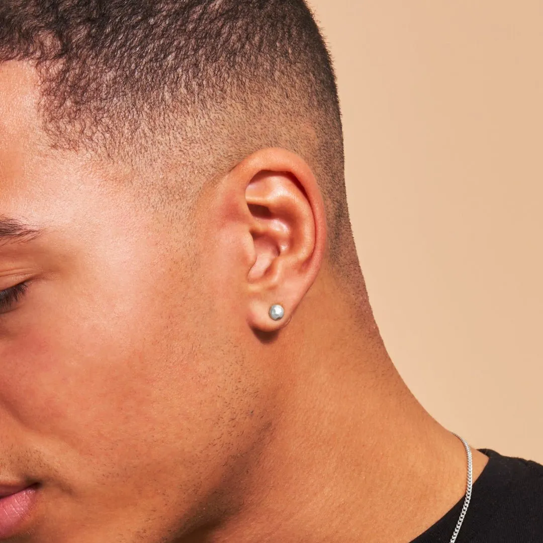 Circle Stud Earrings