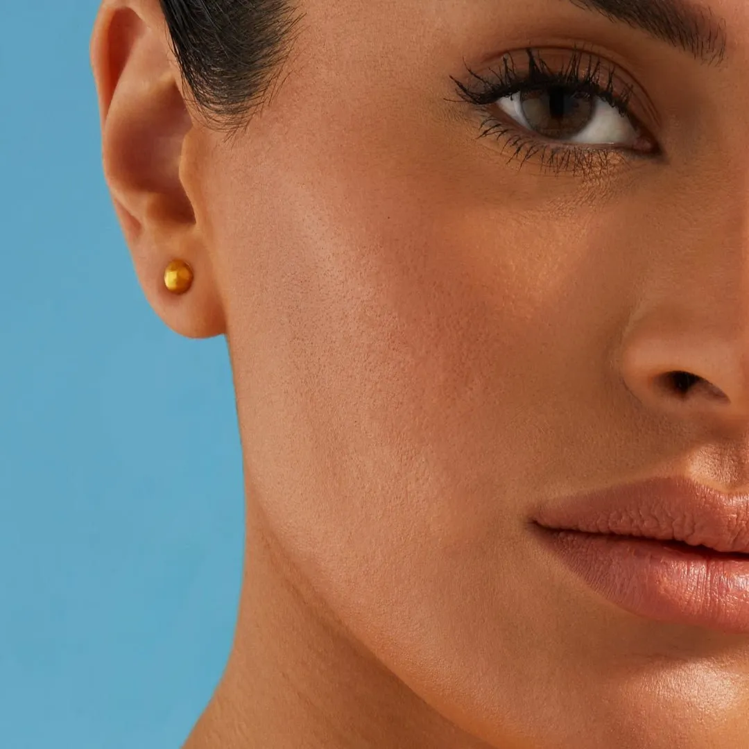 Circle Stud Earrings