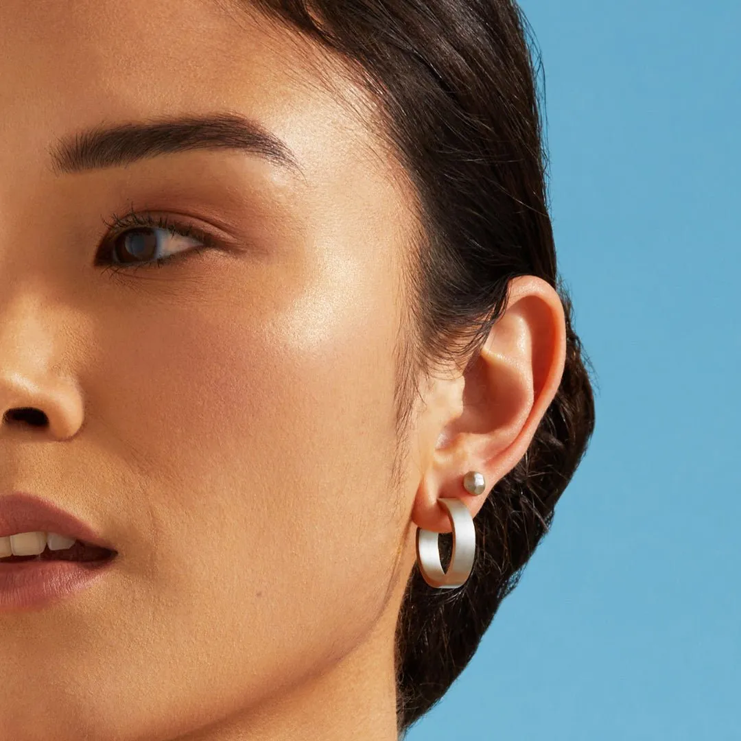 Circle Stud Earrings