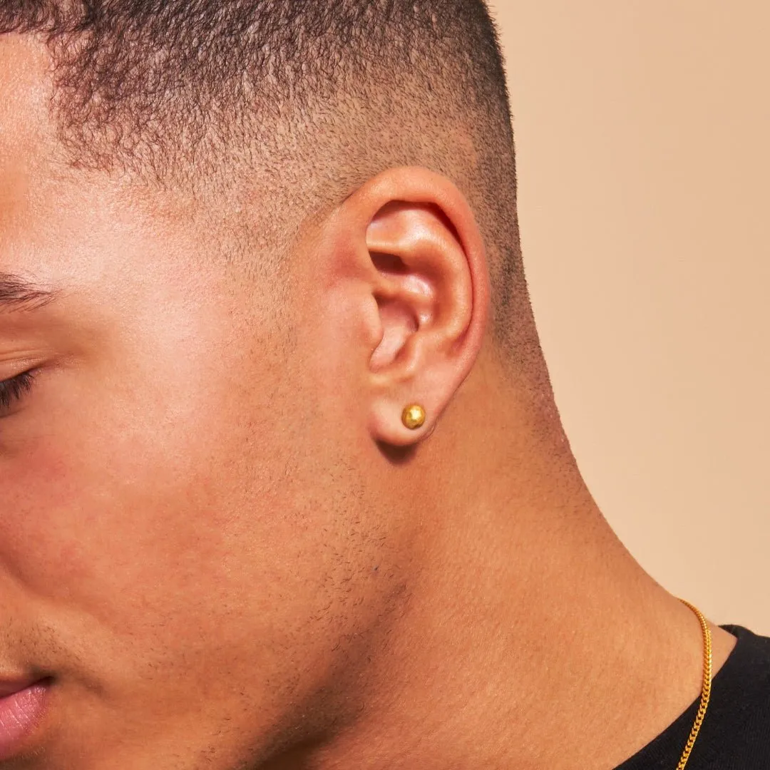 Circle Stud Earrings