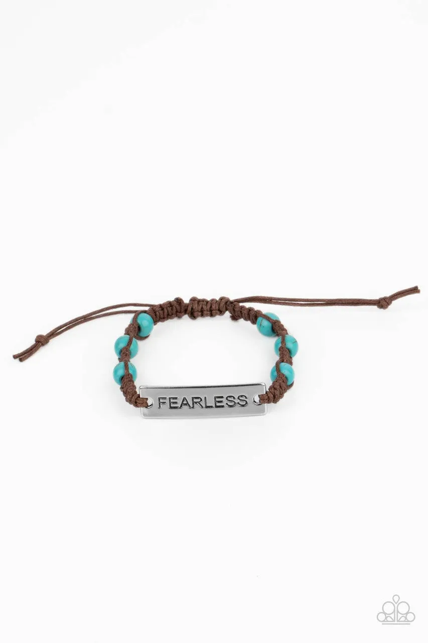Conversation Piece Blue Paparazzi Bracelet