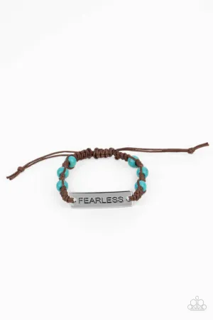 Conversation Piece Blue Paparazzi Bracelet