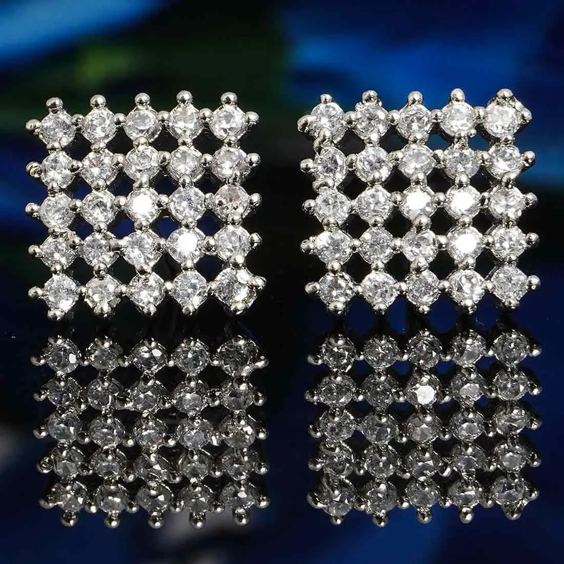 Crystal Mesh Studs
