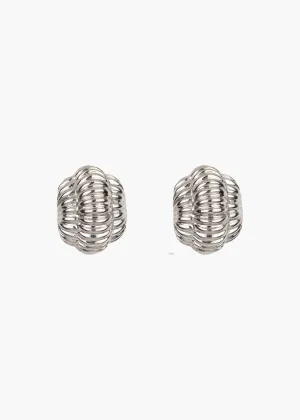 Damaris Studs in Silver