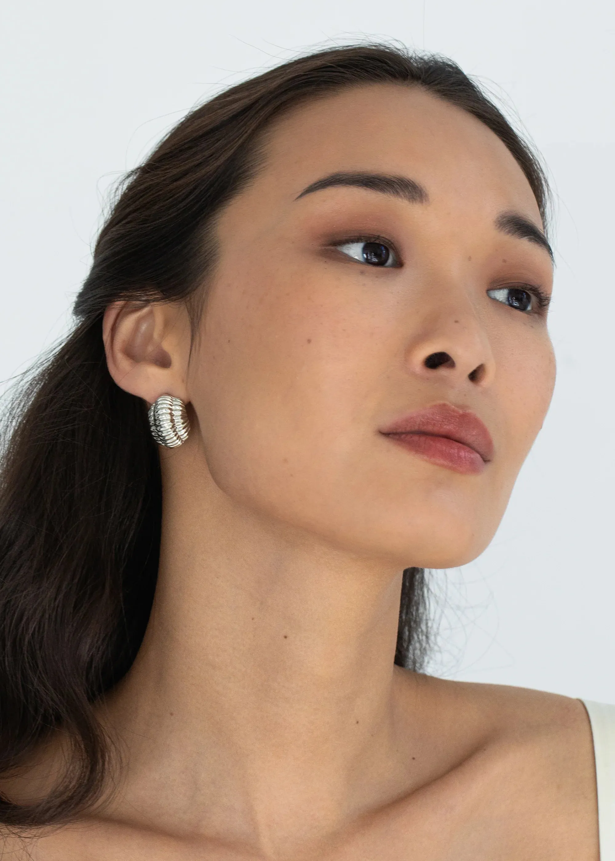 Damaris Studs in Silver