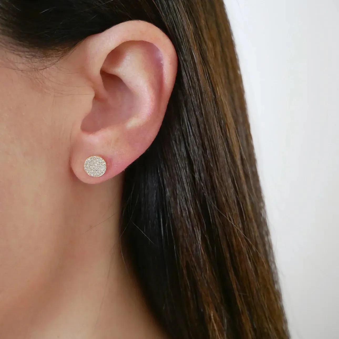 Diamond Disc Studs