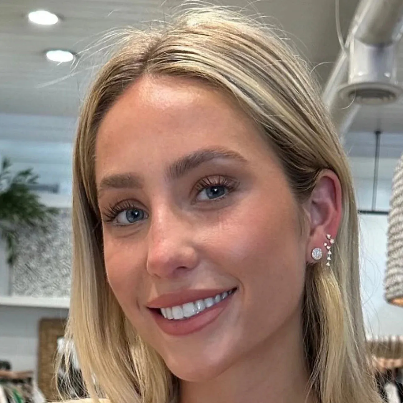 Diamond Disc Studs