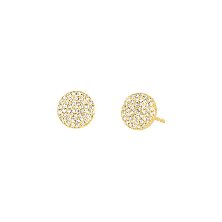Diamond Disc Studs