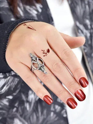Diamond Hollow Ring