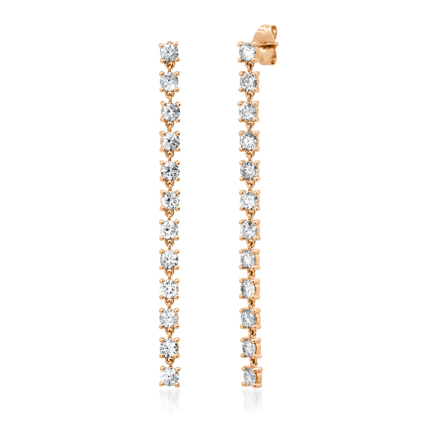 Diamond Link Earrings
