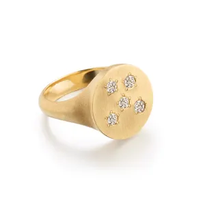 Diamond Signet Ring