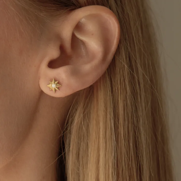 Diamond Star Studs
