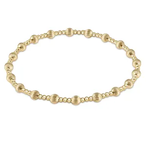 Dignity Sincerity Gold 4mm Bracelet