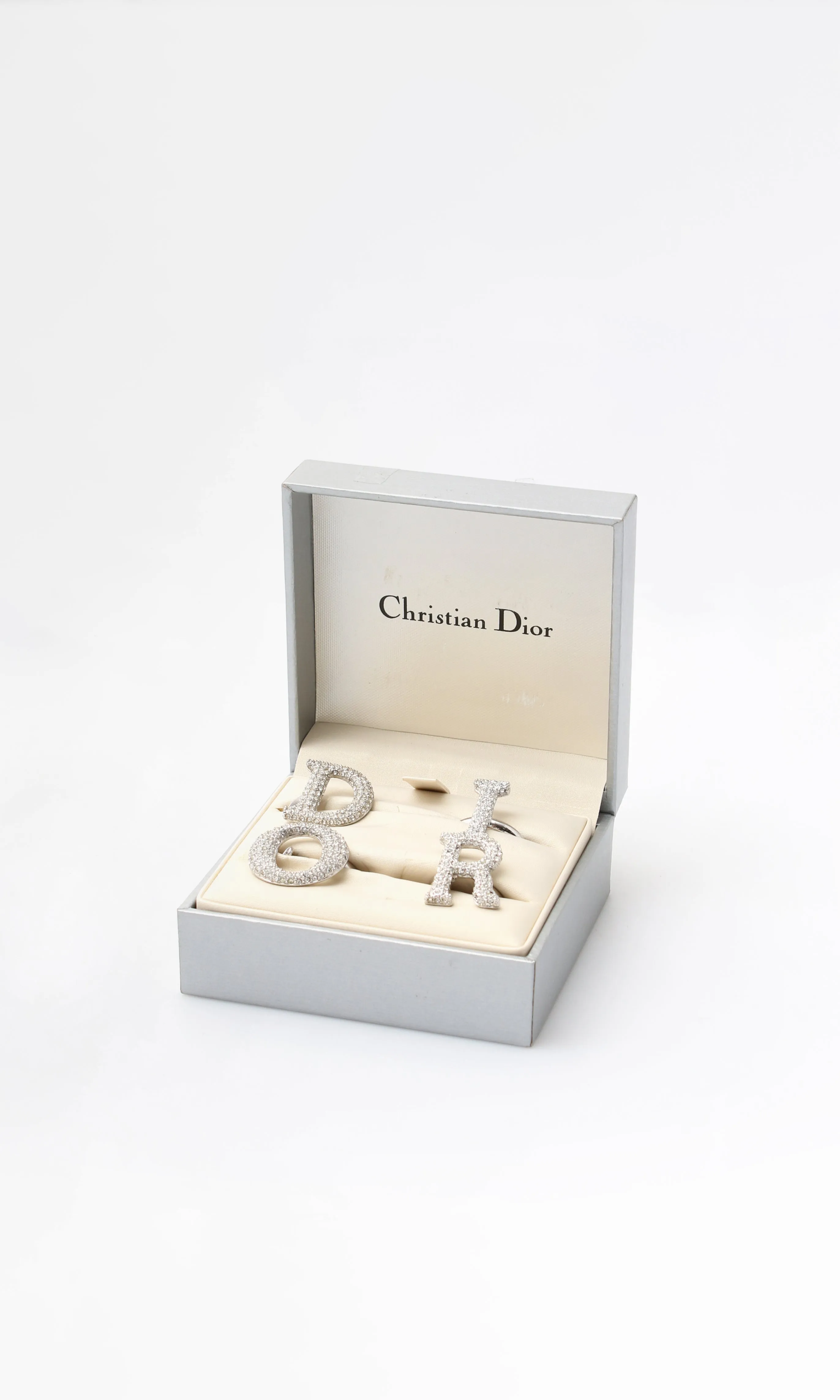 Dior Spellout Crystal Rings