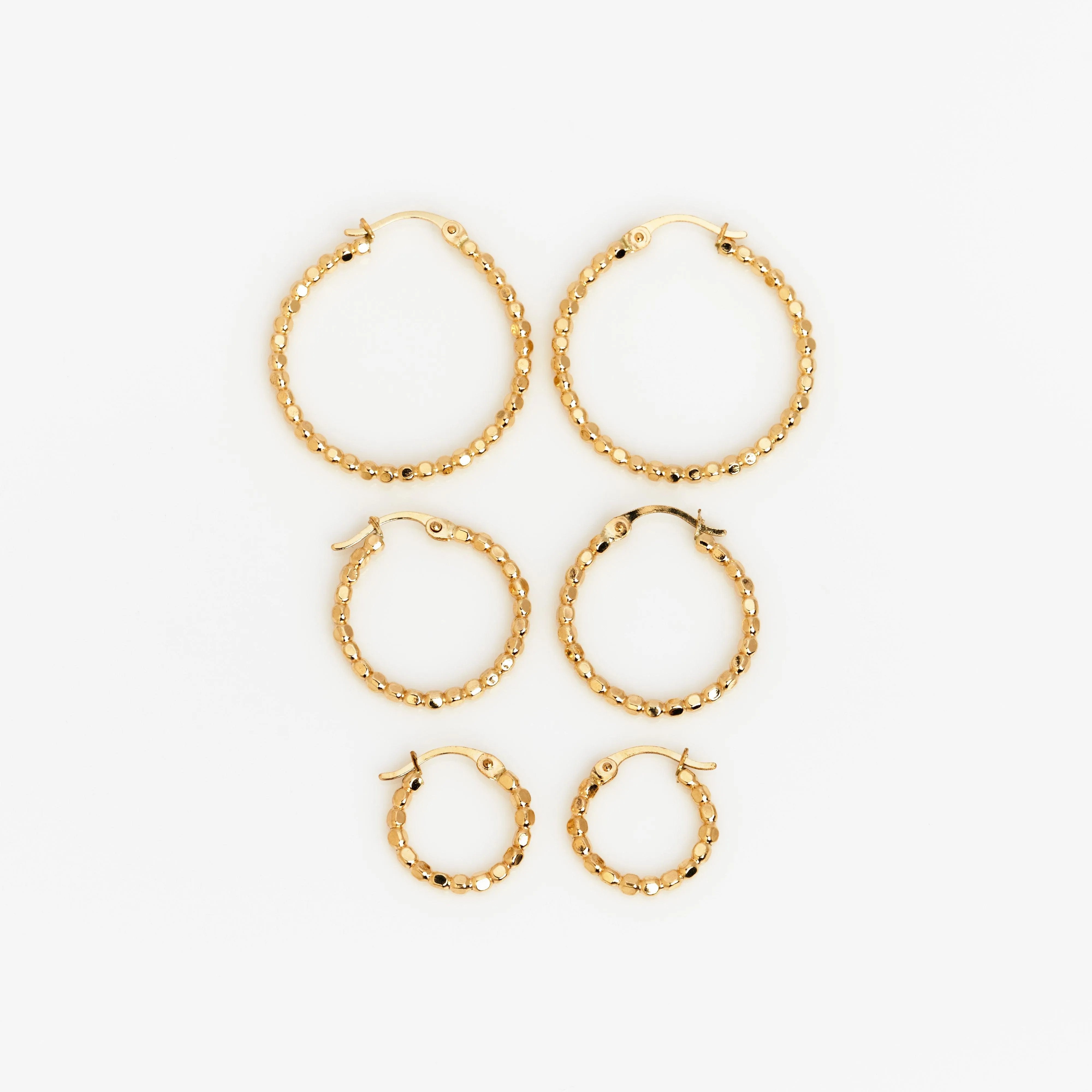 Dot Hoop Earrings