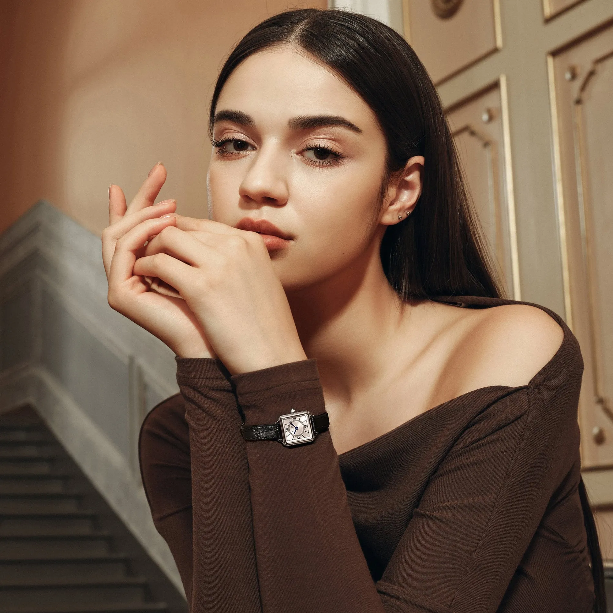 Eclipse Series Watches for Women Leather Watch