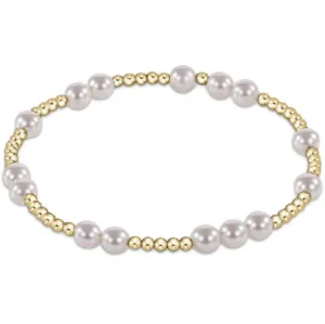 ENewton Hope Unwritten 5mm Bracelet - Pearl