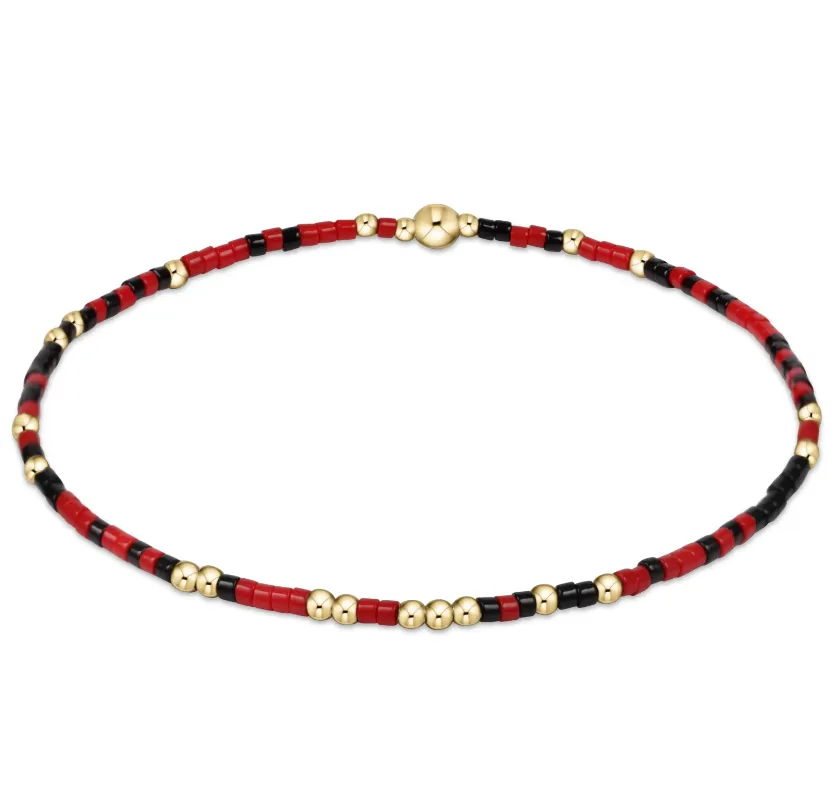 ENewton Hope Unwritten Bracelet - Bright Red Onyx