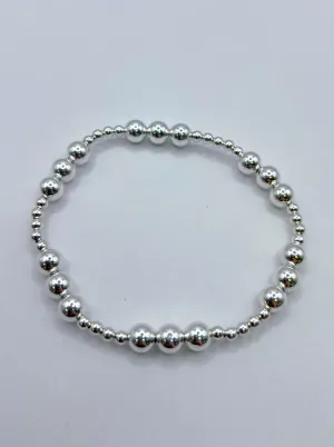 Enewton Joy Pattern 6mm Bead Bracelet Sterling