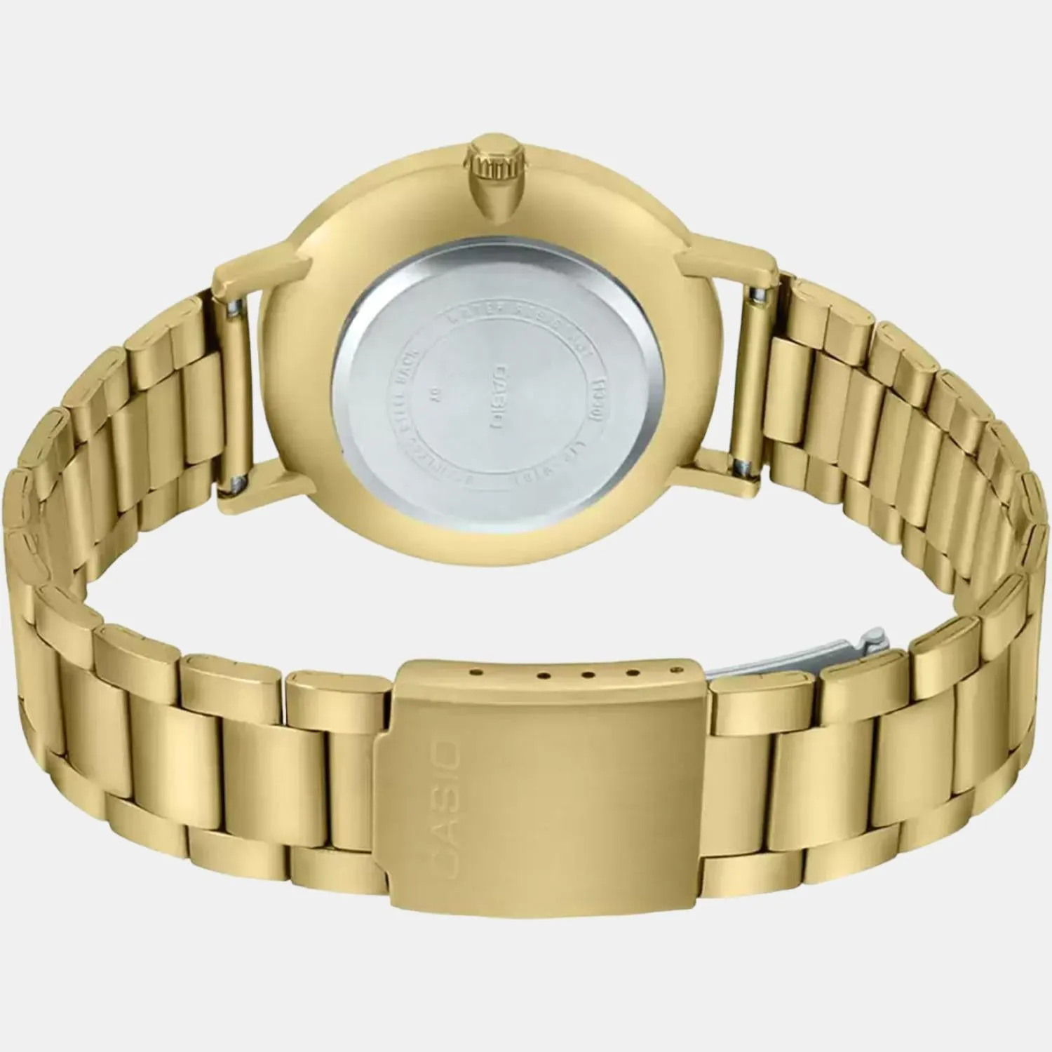 Enticer Men's Analog Stainless Steel Watch A1777 - MTP-VT01G-1BUDF