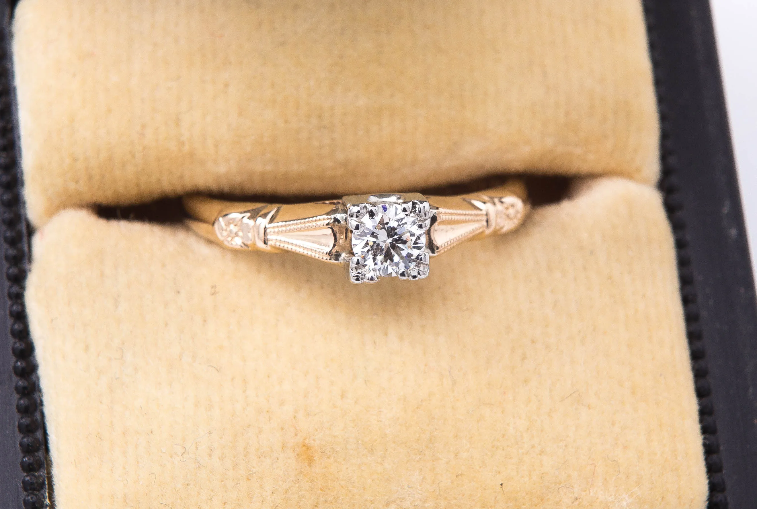 Estate Diamond Engagement Ring