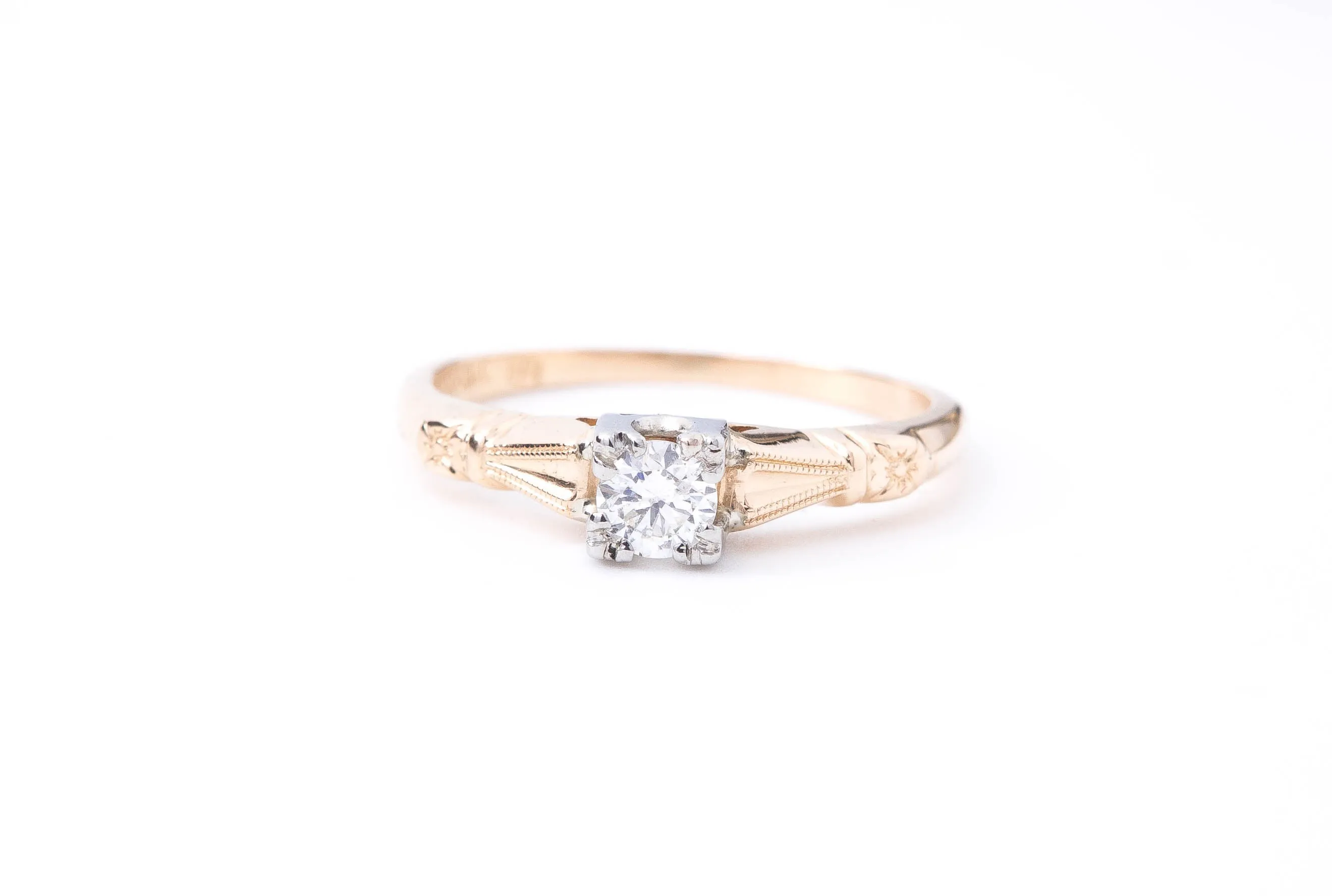 Estate Diamond Engagement Ring